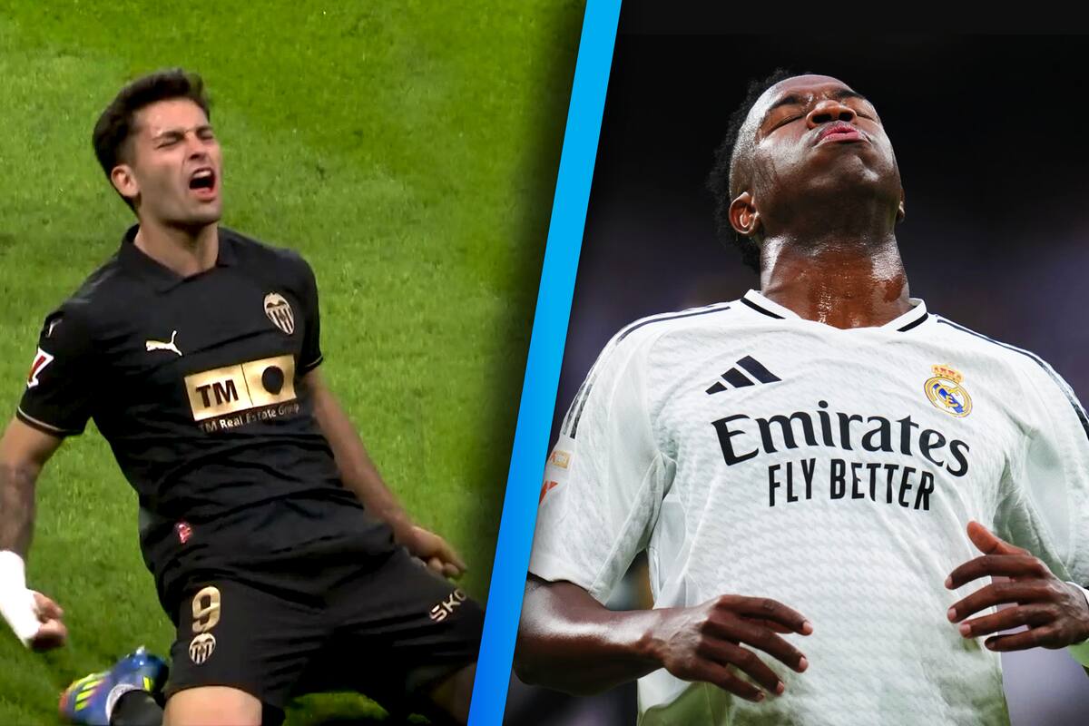 ¡Golpe letal en el Bernabéu! El Real Madrid se desploma ante el Valencia y LaLiga se le escapa