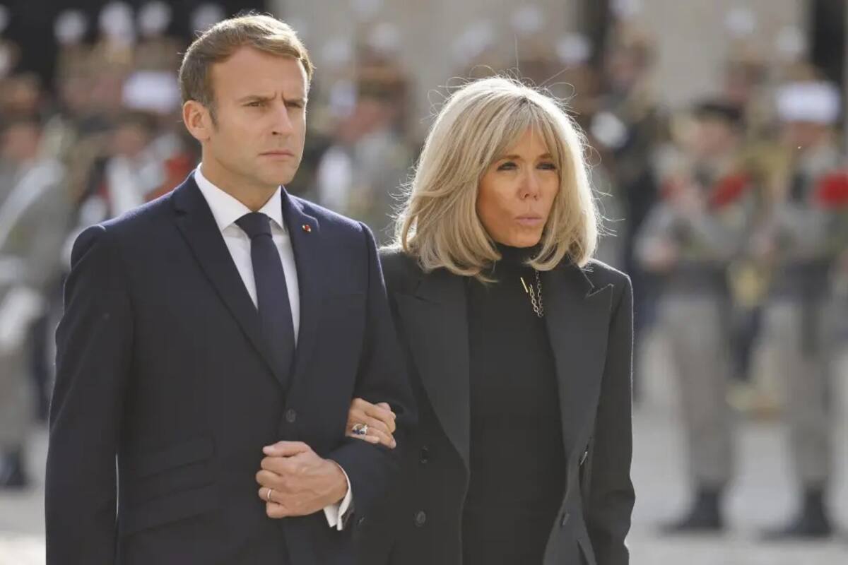 Presidente Macron rompe el silencio por primera vez ante rumores “falsos” de transexualidad de su esposa