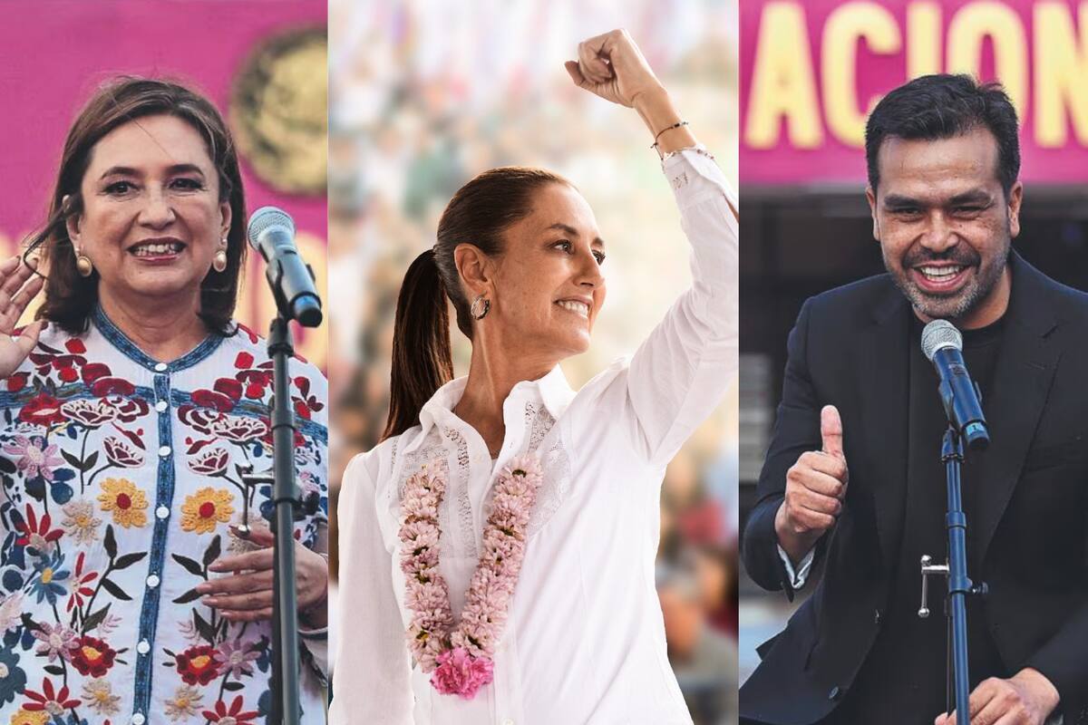 ¿Quién es Claudia Sheinbaum, Xóchitl Gálvez y Jorge Álvarez Máynez? Conoce los datos más importantes de los candidatos a la presidencia