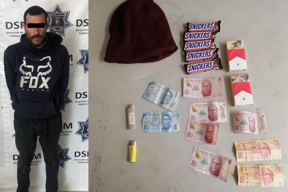 Apresa a acusado de asalto a un autoservicio