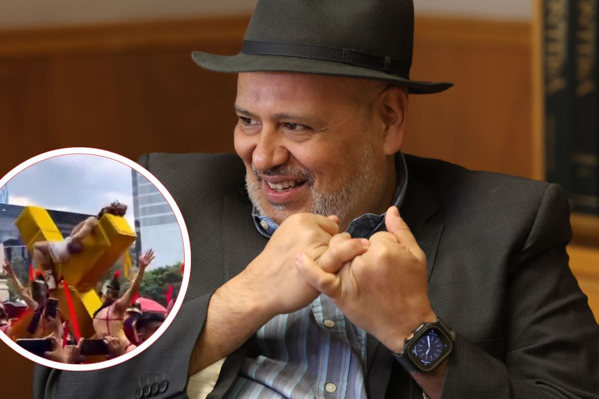 René Franco arremete contra performance religioso ‘Cristo Gay’ en marcha LGBT+