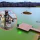 Lago artificial en Alabama se vuelve refugio de fauna