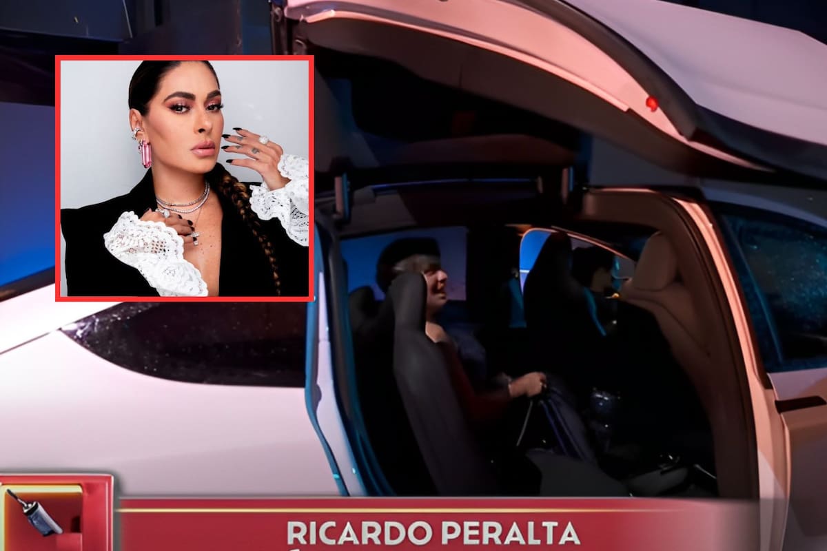 Galilea Montijo habría prestado un auto Tesla para trasladar a Ricardo Peralta al foro de LCDLFM