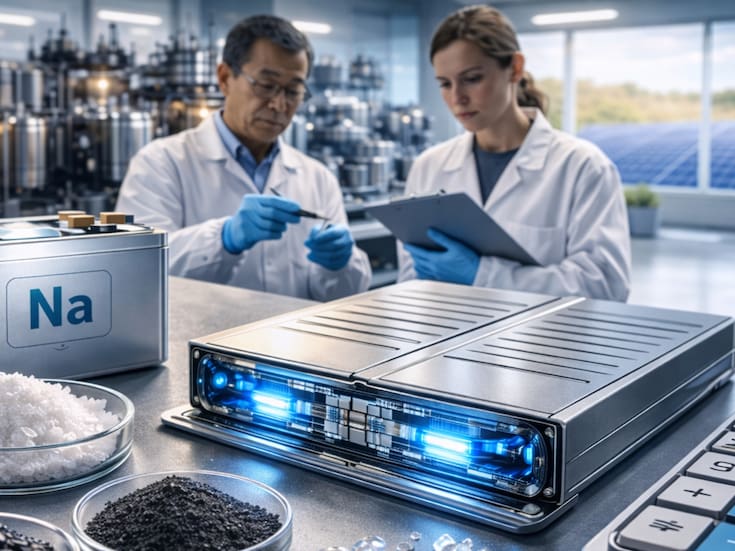 Científicos japoneses prueban que las baterías de sodio pueden cargarse más rápido que las de litio, con mayor estabilidad térmica y menos dependencia de materiales críticos