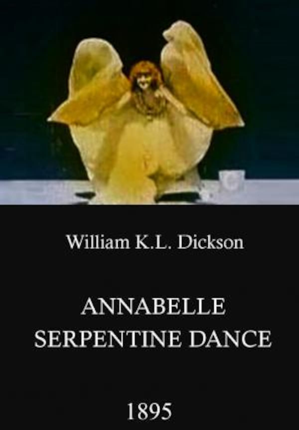 Una de las primeras obras cinematográficas, presenta a Annabelle Moore en una danza teñida a mano que encantó al público.