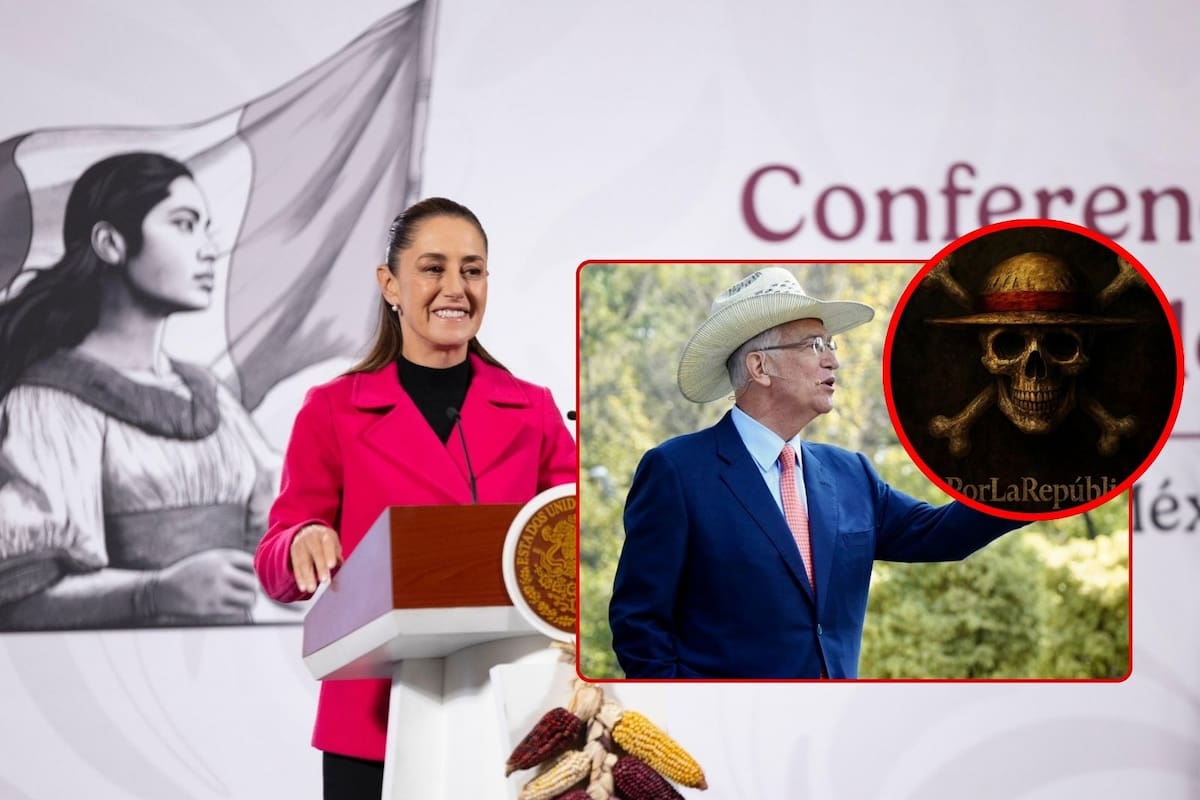 Acusa gobierno de Sheinbaum a Ricardo Salinas Pliego y a personajes del extranjero de estar detrás de la marcha convocada por Generación Z para el 15 de noviembre