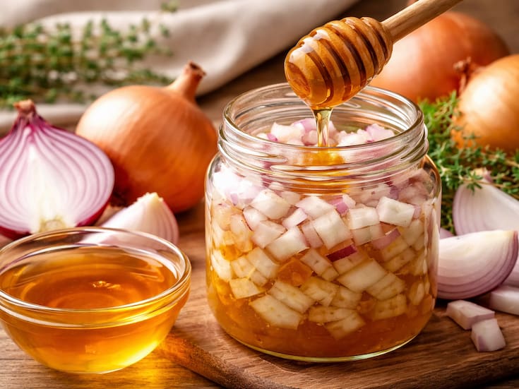 Cómo calmar la tos seca con cebolla y miel