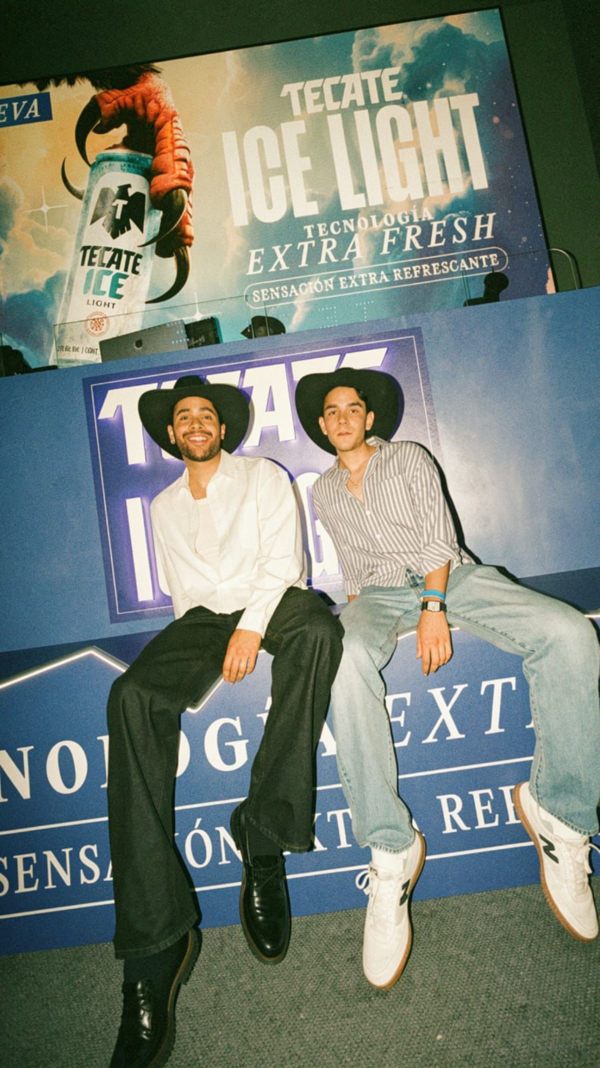 Dos de los invitados al evento y dos de los influencers más reconocidos de México.