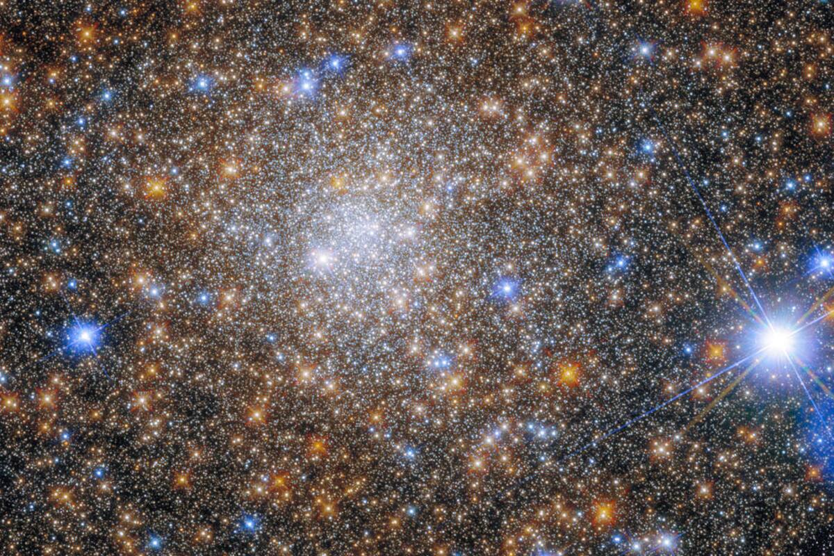 Impactante: imagen del telescopio Hubble nos muestra un cúmulo estelar brillante
