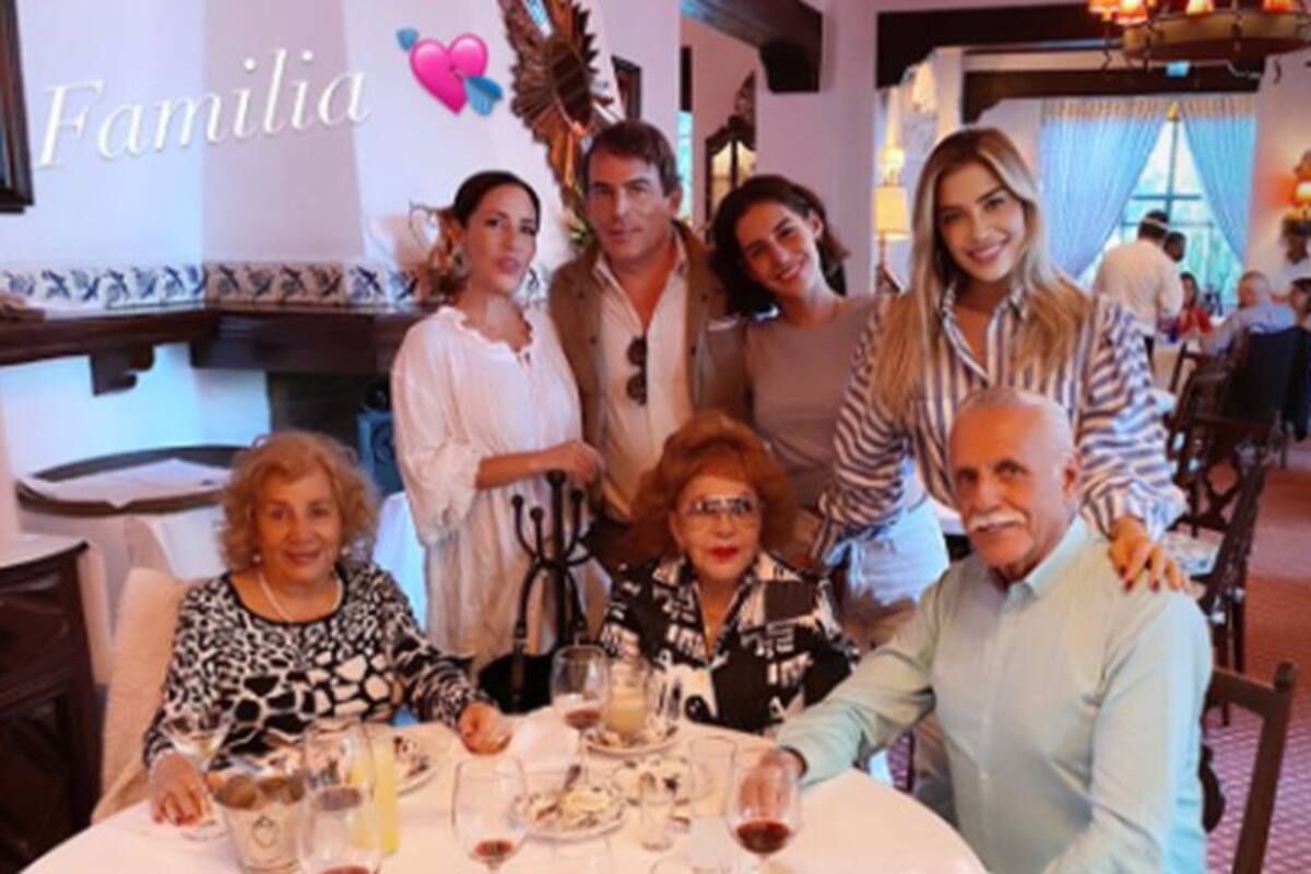 Presume Michelle Salas imágenes de su reencuentro con Silvia Pinal