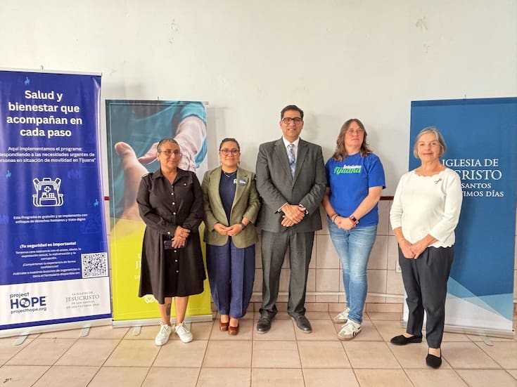 Donación humanitaria en frontera permitirá reforzar servicios de salud, agua potable y atención psicológica en albergues saturados de personas en movilidad y retornados de Estados Unidos