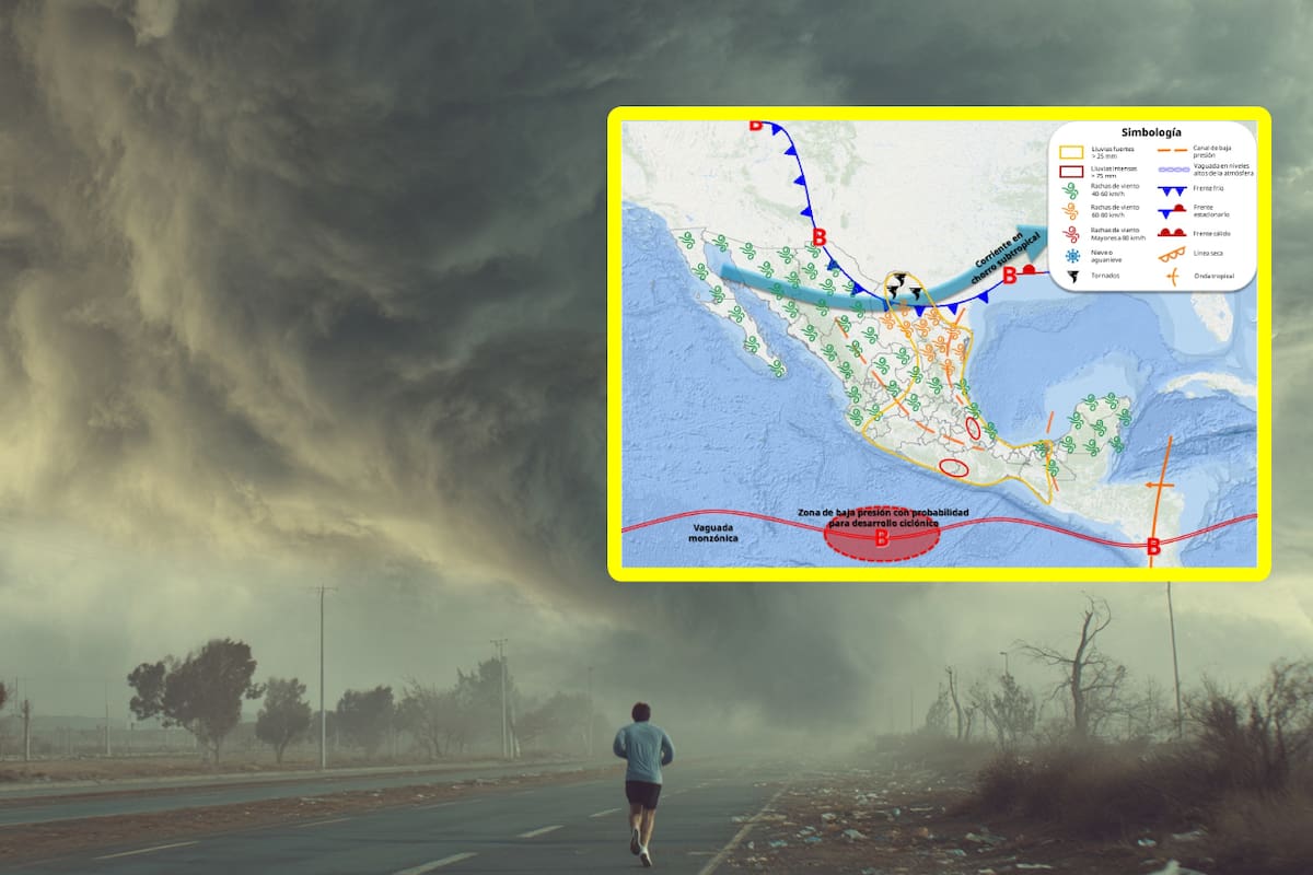 El Servicio Meteorológico Nacional (SMN) alerta sobre una zona de baja presión con probabilidad de desarrollo ciclónico
