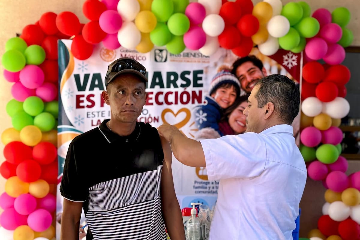 Ante la llegada del frío, Sonora llama a vacunarse contra influenza, Covid y neumococo para prevenir complicaciones, mientras la campaña suma protección para bebés contra el virus sincicial respiratorio