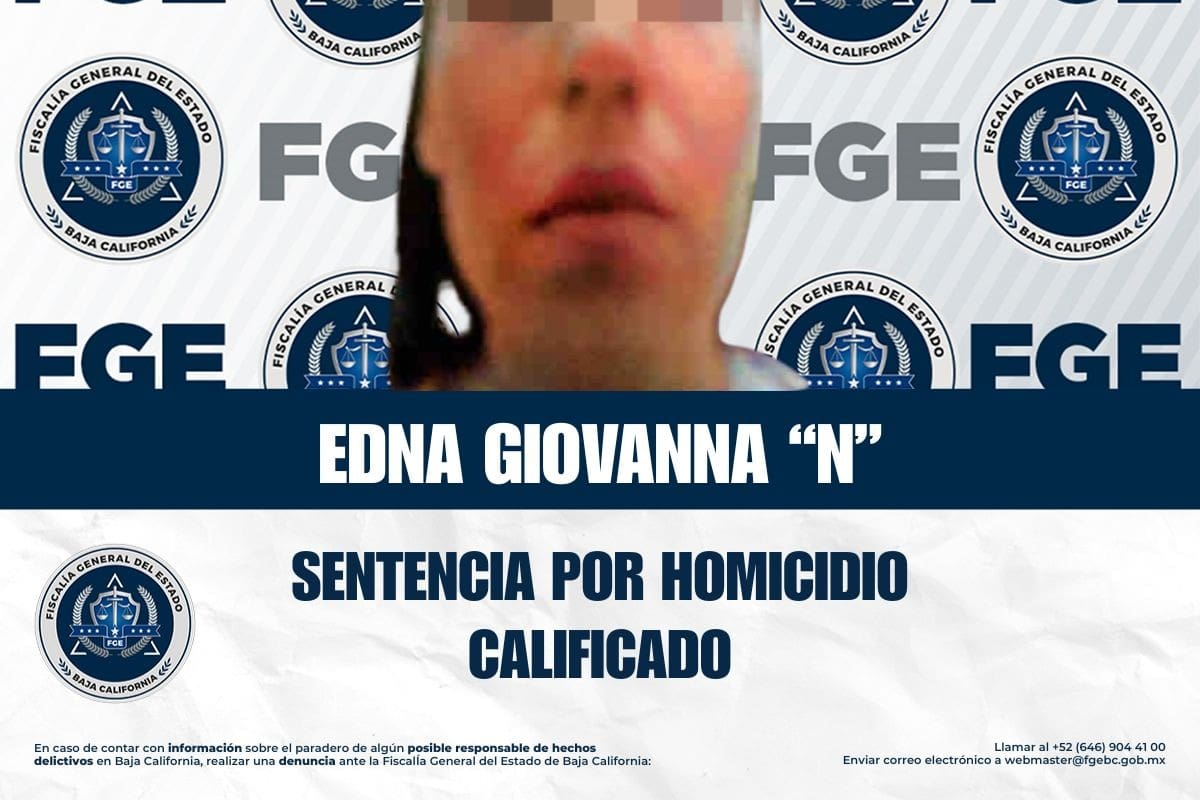 Sentencian a 30 años de prisión a mujer por el homicidio de su hija de 3 años en Tijuana