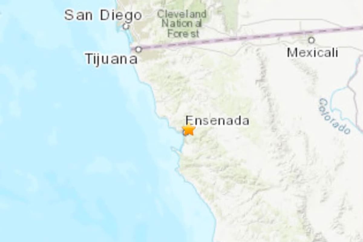 Sismo de magnitud 2.9 se registra cerca de Ensenada; también es percibido en Tijuana