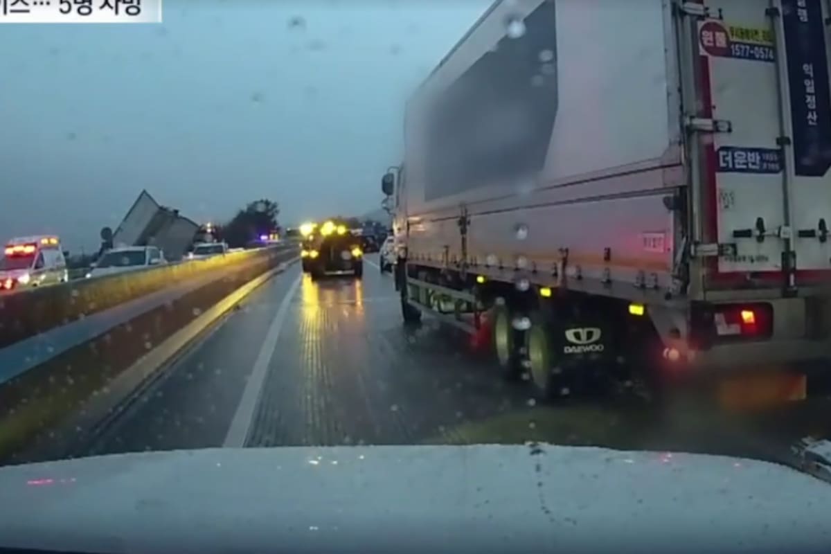 Mientras en México varias ciudades pasaron calor en Navidad y Año Nuevo, en Corea del Sur las carreteras están tan congeladas que han causado varias muertes