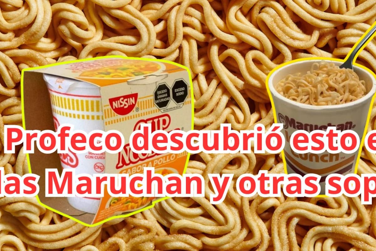 Profeco analiza de nuevo 33 sopas instantáneas de Maruchan, Nissin y otras marcas: cuáles incumplen, cuáles cuestan menos y cuáles tienen más sodio