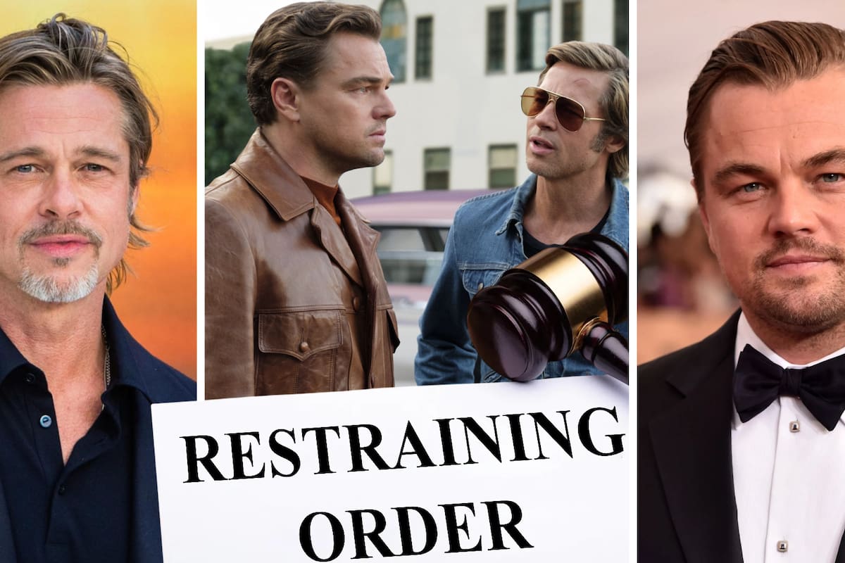 La vez que Brad Pitt levantó una orden de alejamiento contra Leonardo DiCaprio por “un incidente del que no les gusta hablar”