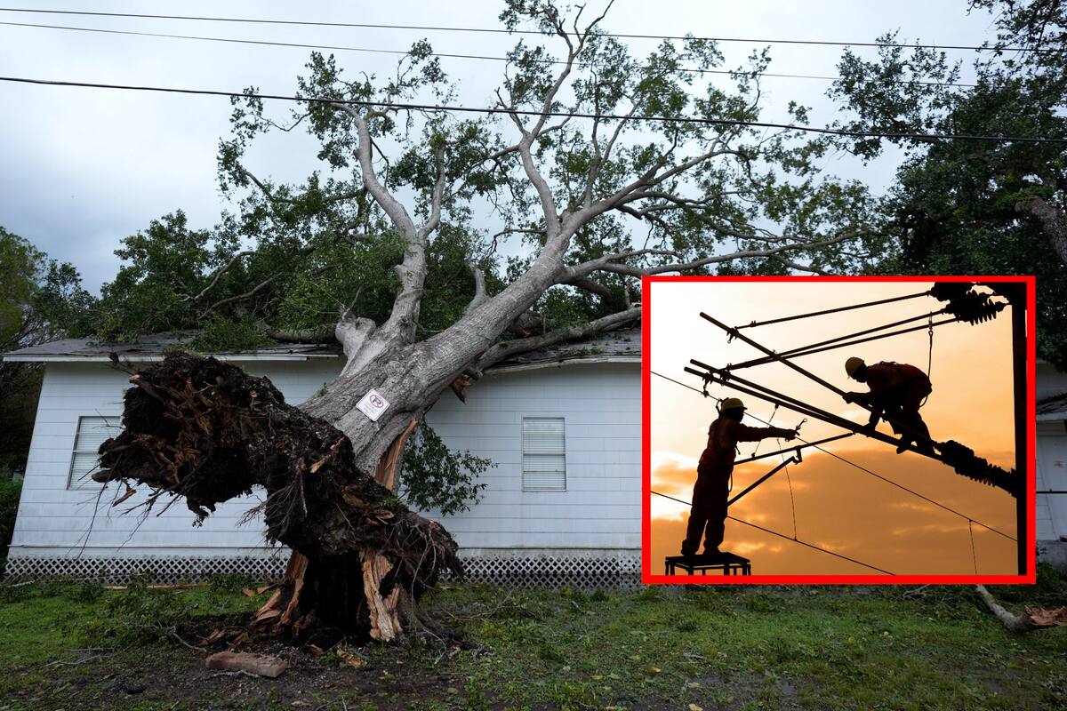 Más de 1.6 millones de casas están sin electricidad en Texas por huracán Beryl