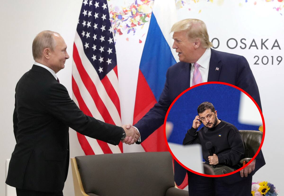 En una llamada telefónica, Donald Trump pidió a Vladimir Putin evitar una mayor escalada de la guerra en Ucrania. Foto: Reuters