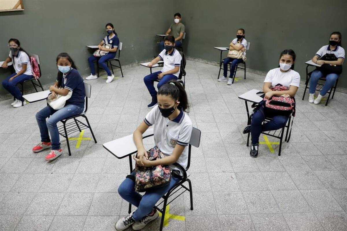 regreso a clases: unicef dice que Regresar a las aulas, siguiendo todas las medidas de prevención de, traerá muchos beneficios para la niñez
