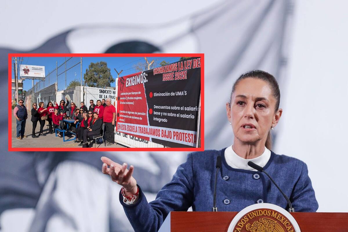 Reforma al ISSSTE beneficia a maestros y trabajadores, no los perjudica: Claudia Sheinbaum explica por qué