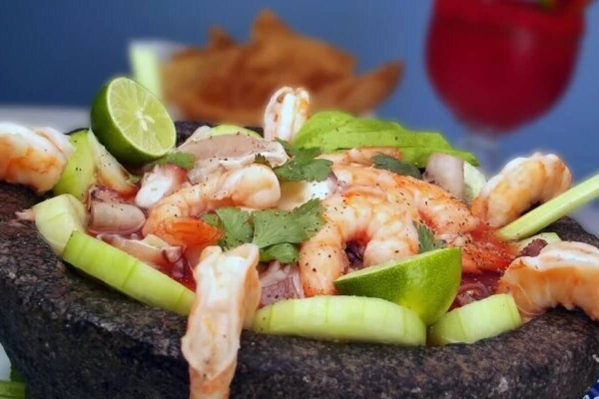 Receta de aguachile del chef Carlos Gaytán