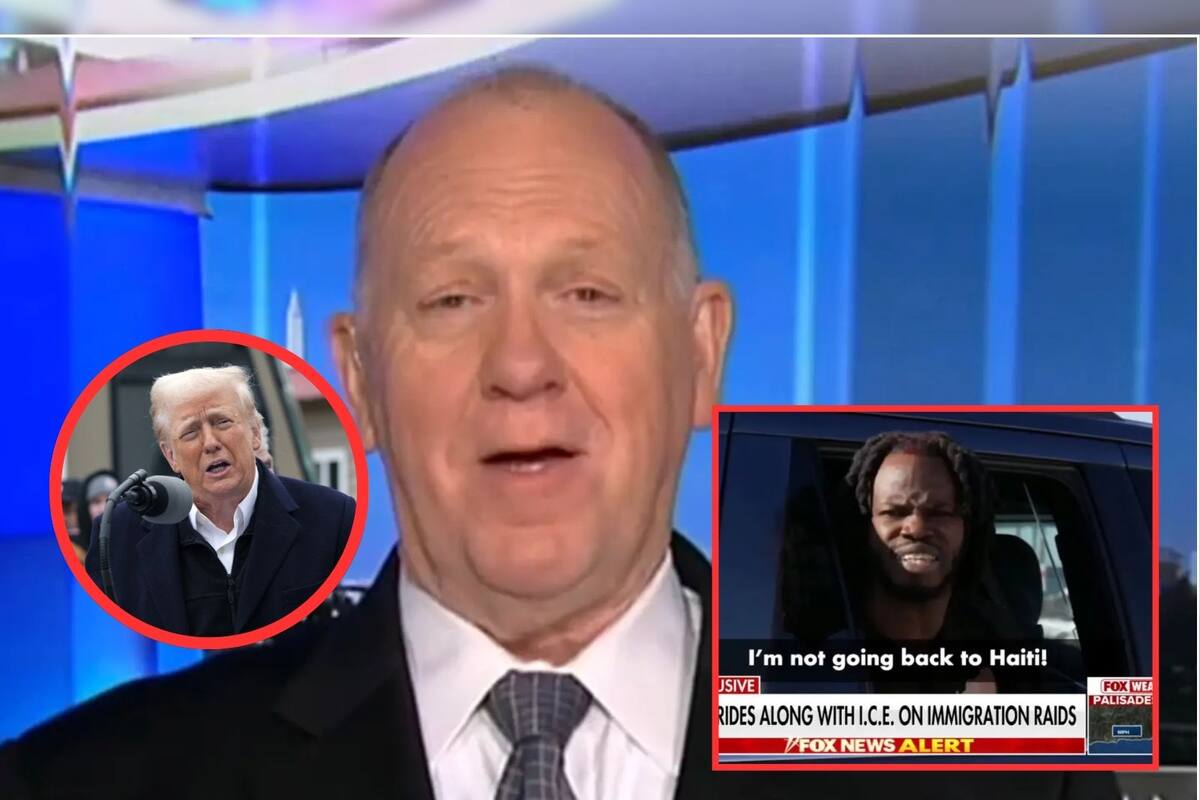 Así le respondió Tom Homan, el zar de la frontera, a un migrante pandillero que se rehusaba a irse de EU (VIDEO)