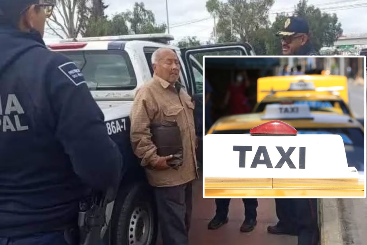 Adulto mayor pide taxi para ir al hospital pero el conductor le roba y lo abandona cerca del Tuzobús en Pachuca