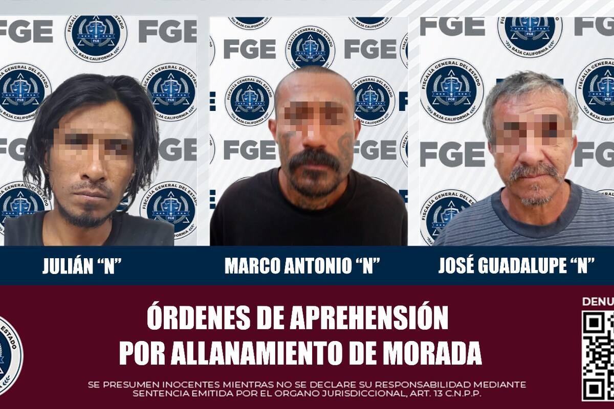 Caen tras prófugos por allanamientos