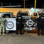 Escapan sospechosos de delitos de delincuencia organizada y aseguran vehículo robado