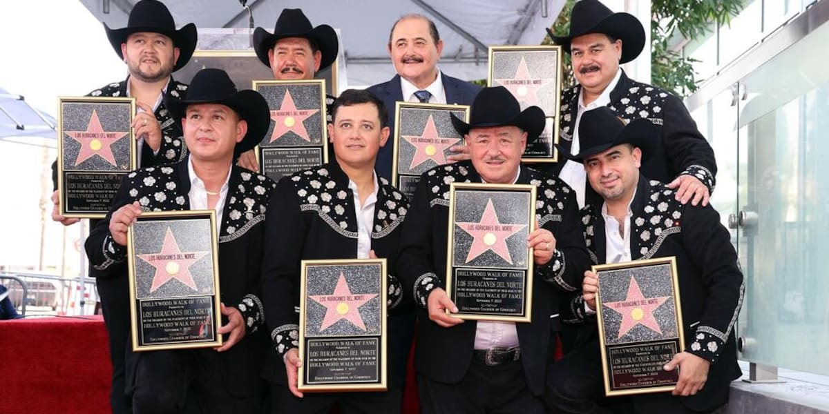 Los Huracanes del Norte: Medio siglo de música norteña los llevó a Hollywood.