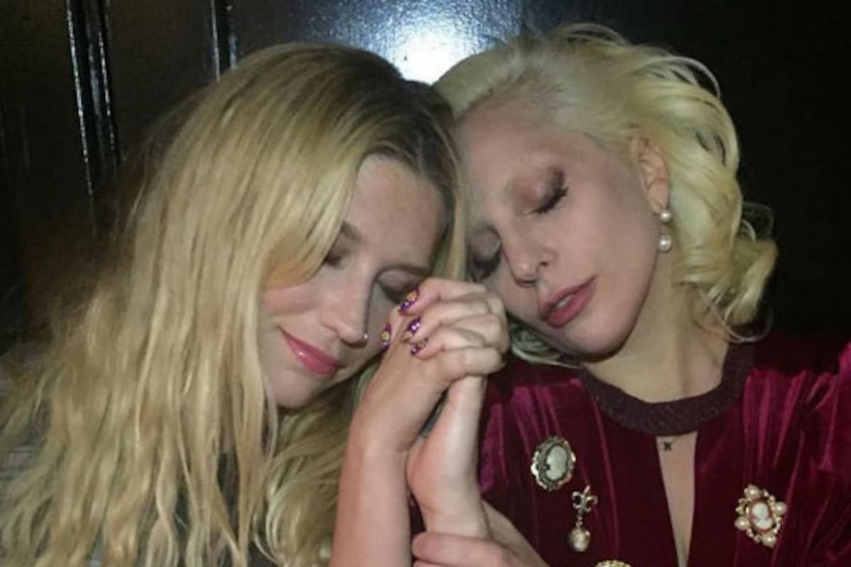 Lady Gaga muestra su apoyo a Kesha en Instagram