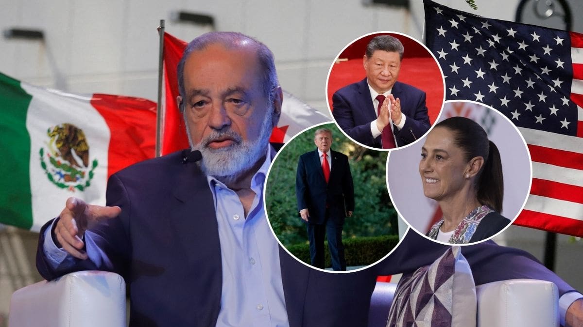 Ante ‘tambaleo’ del T-MEC, Carlos Slim advierte que México debe producir más para depender menos de China mientras defiende su integración comercial con Estados Unidos