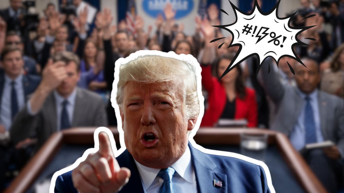 Donald Trump arremete una vez más contra una reportera tras ser cuestionado sobre los archivos liberados que lo vinculan con Jeffrey Epstein: “Eres la peor reportera (…) no creo haberte visto sonreír nunca”