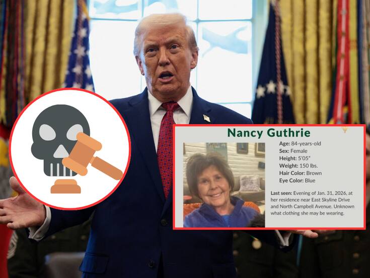 Donald Trump ofrece ayuda a Savannah Guthrie y advierte que buscará que el Departamento de Justicia solicite la pena de muerte en su contra secuestradores: “Que la devuelvan con vida”