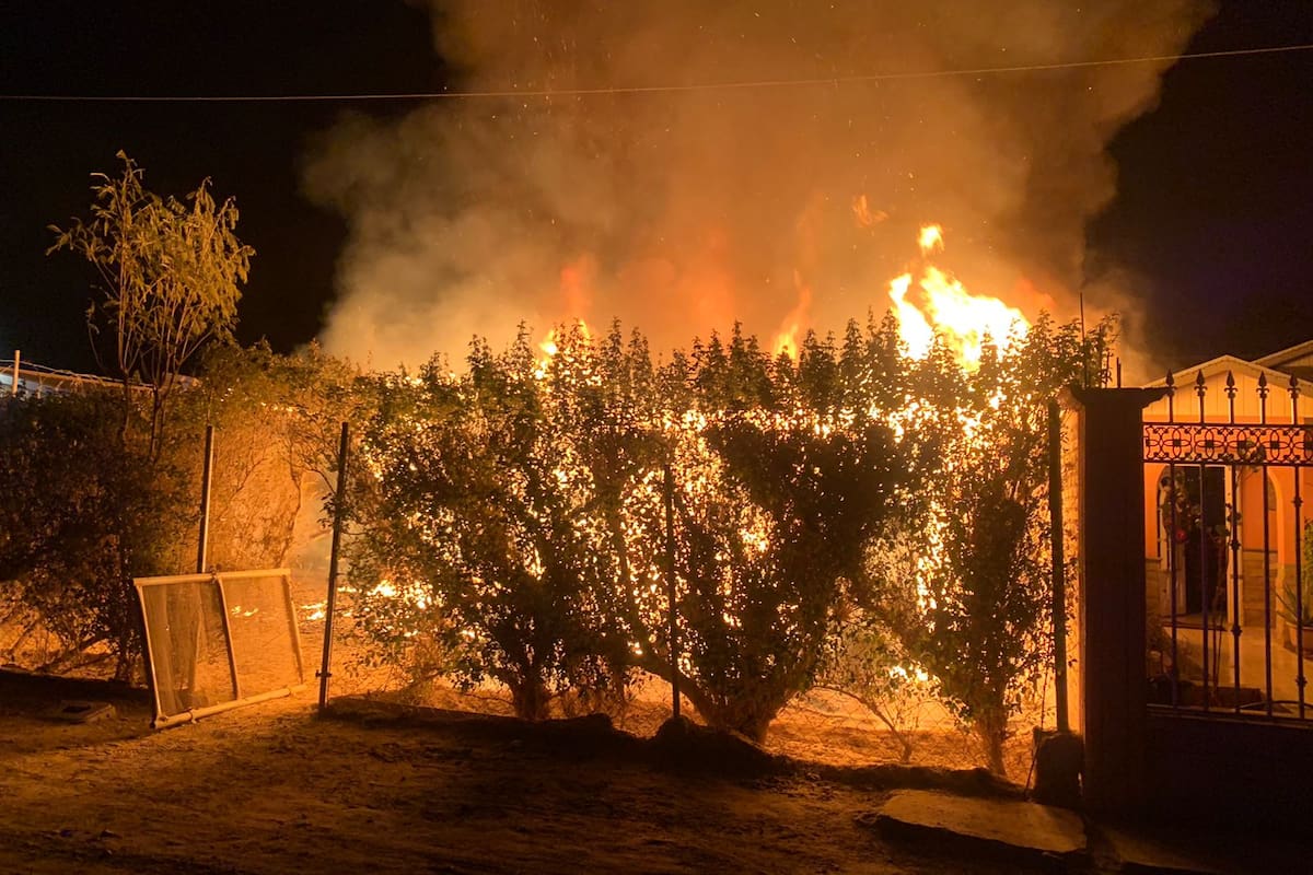 Bomberos sofocaron el fuego; no se reportaron lesionados tras el incidente ocurrido en el valle de Mexicali