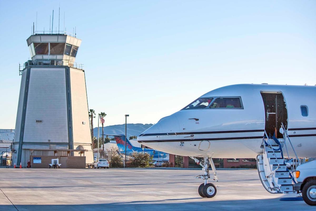 Foto: Aeropuerto Internacional de Los Ángeles.