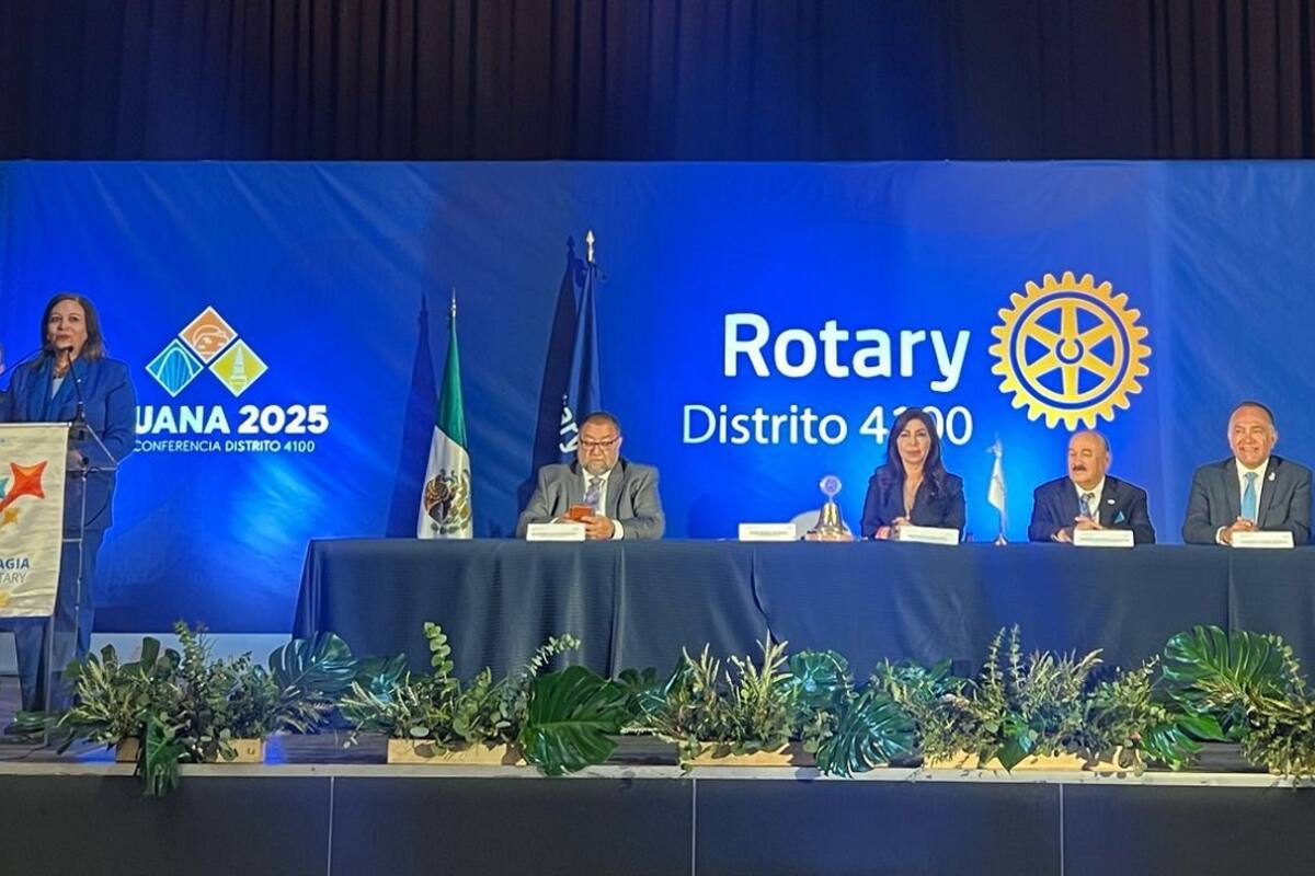 Conferencia Distrital 4100 del Club Rotario inicia en Tijuana