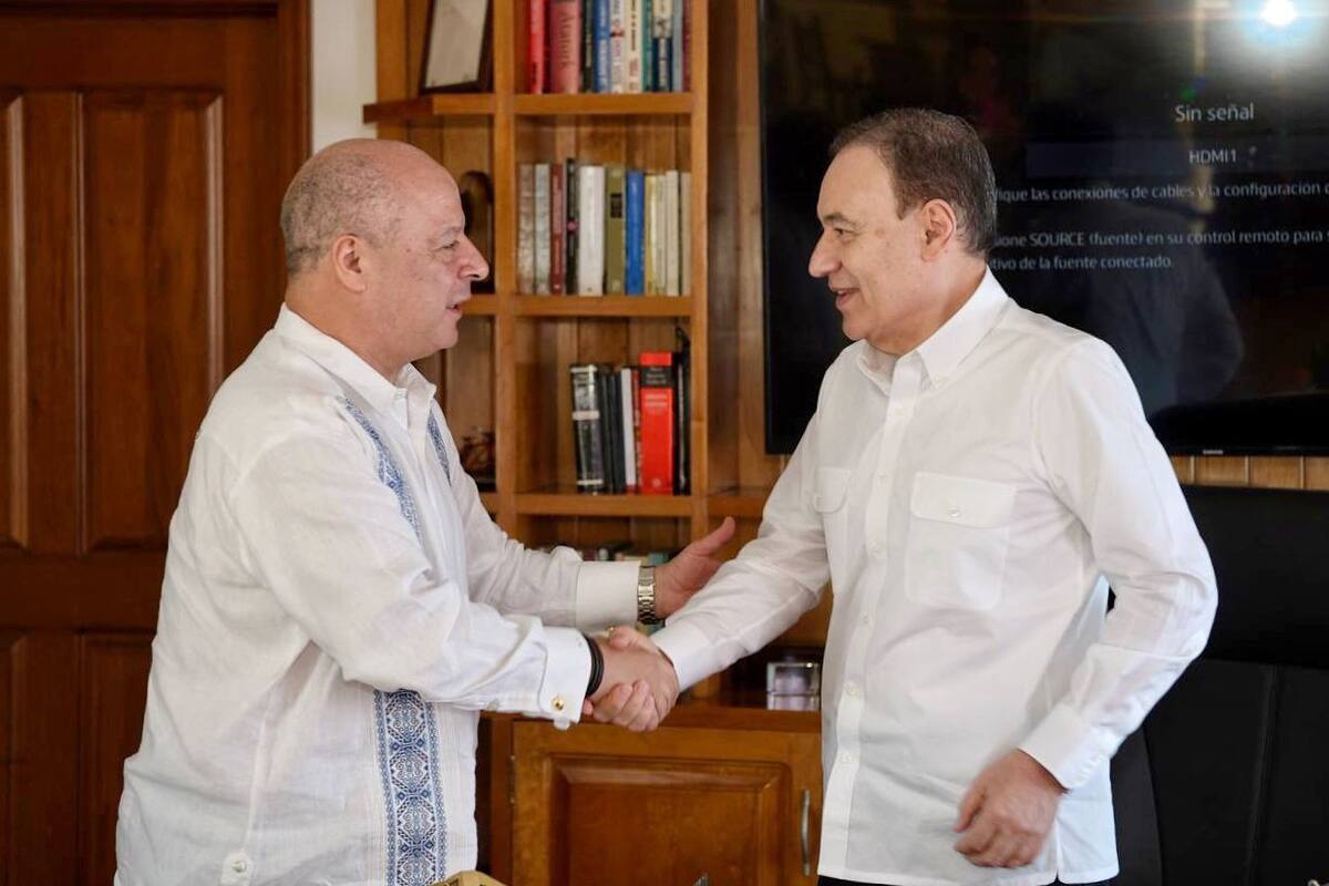 Realiza Durazo seguimiento del Plan Sonora con el embajador de Marruecos