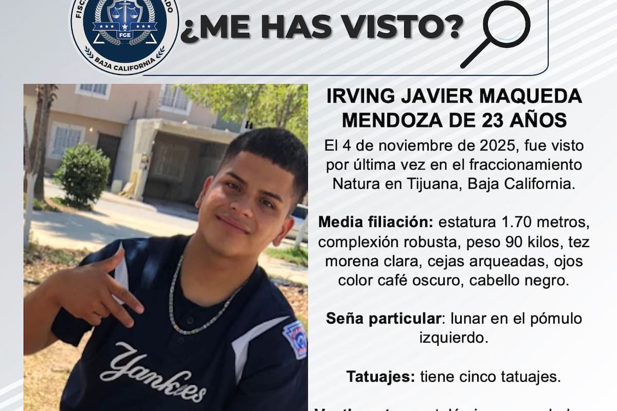 Se busca a Fabiola de Irving Javier Maqueda Mendoza de 23 años de edad