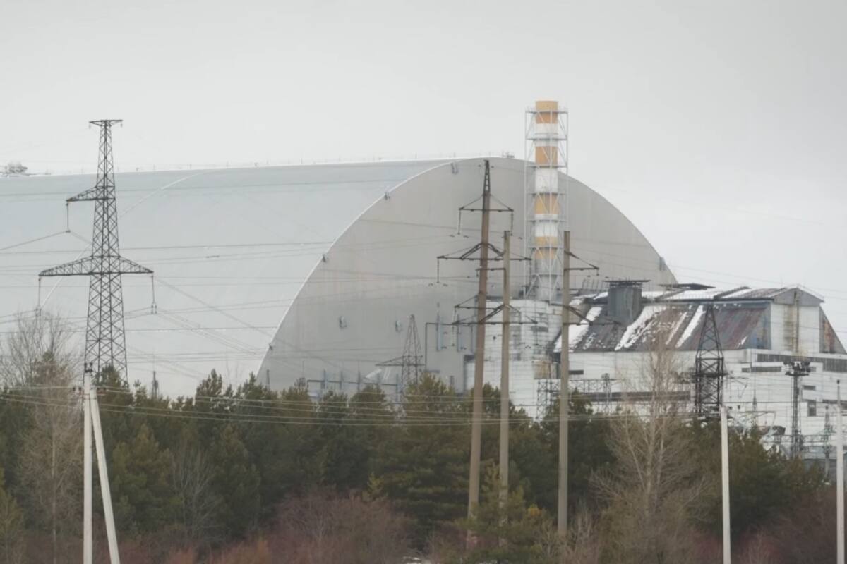 Ucrania advierte sobre riesgo de radiaciones en Europa por apagón en central nuclear de Chernobyl