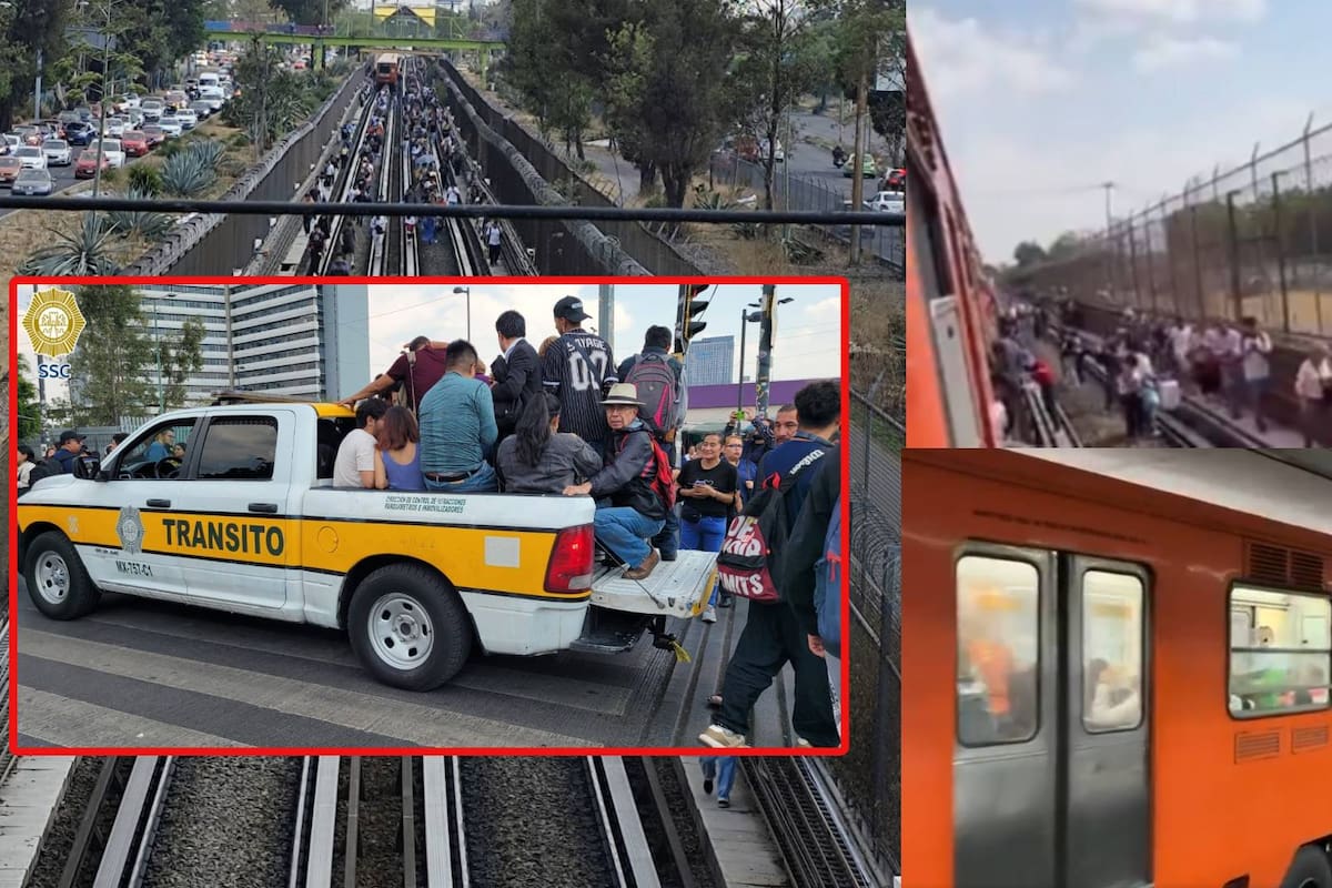 Caos y desesperación por el sistema eléctrico del Metro de la CDMX se reportó este miércoles: Esto ocurrió