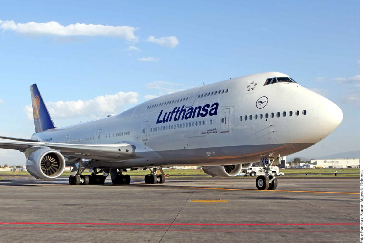 Lufthansa recibirá un rescate de 9 mil 800 mdd del Gobierno alemán