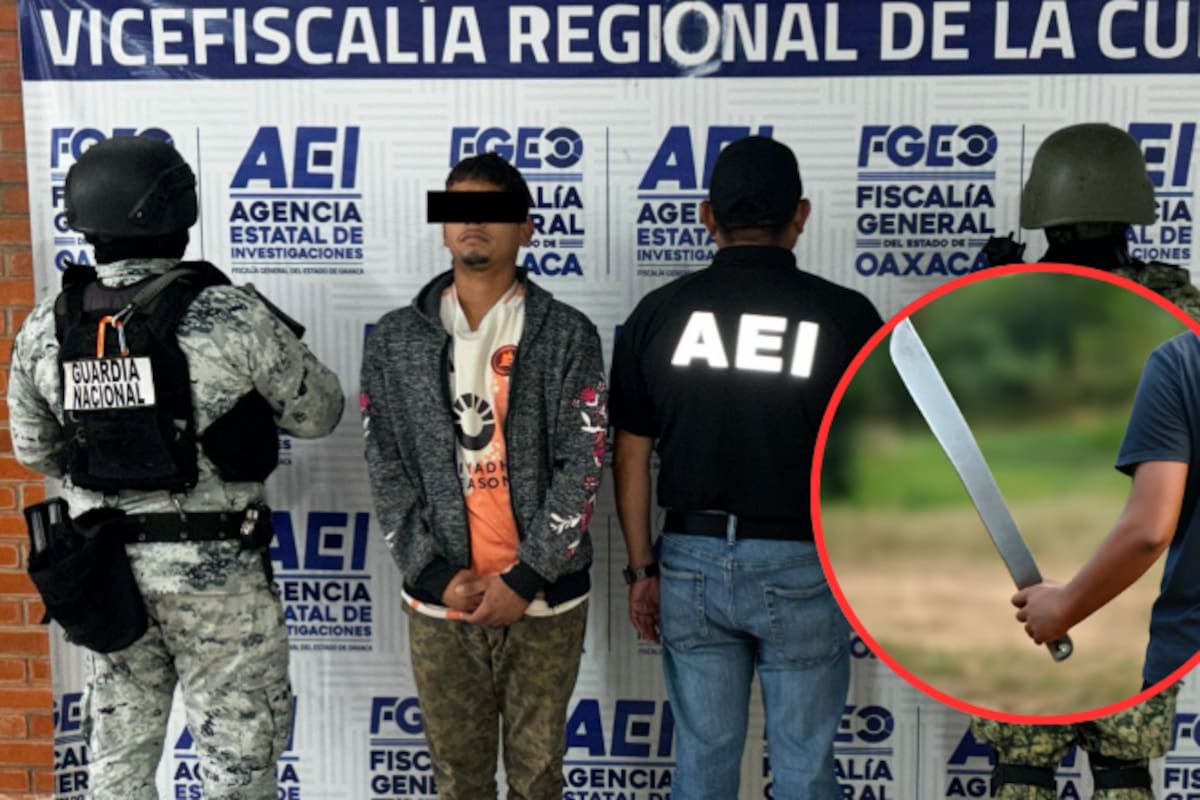 Secuestró, golpeó y cortó con un machete a un hombre; el “Papucas” es detenido en operativo coordinado