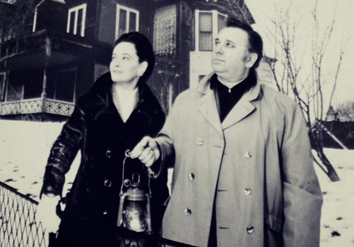 Ed y Lorraine Warren / Cuenta de X: @BobShoy