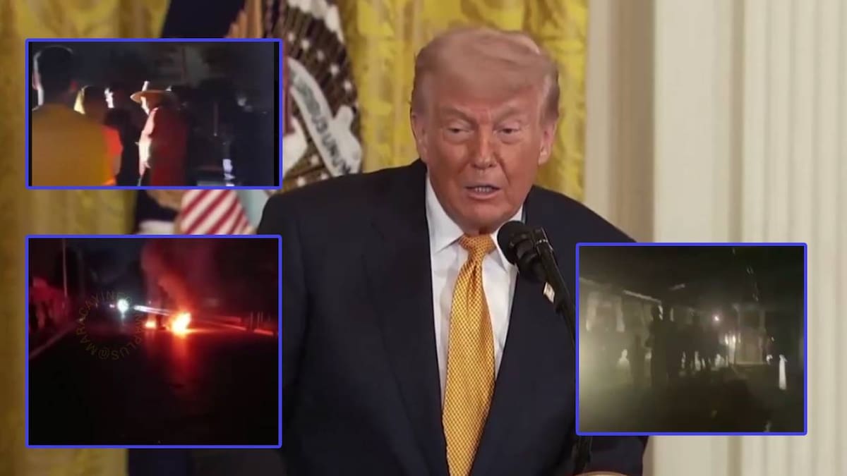 Mientras que Donald Trump dice que los venezolanos son tan felices ahora que “bailan en las calles” tras las inversiones estadounidenses, se reportan protestas en algunas zonas del país, tras registrarse “apagones” de luz diarios que duran hasta 6 horas continuas