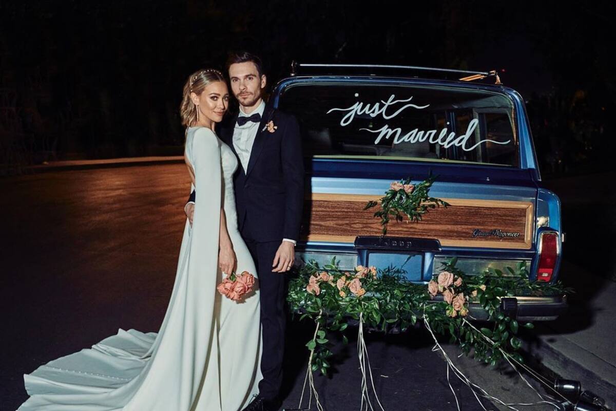 Hilary Duff comparte fotos de su boda con Matthew Koma