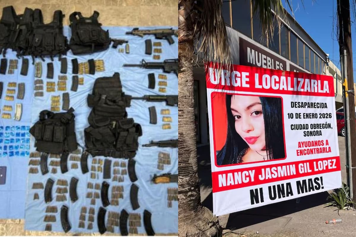 Detienen en Cajeme a célula delictiva ligada a cuatro homicidios, incluido el de Nancy Jazmín