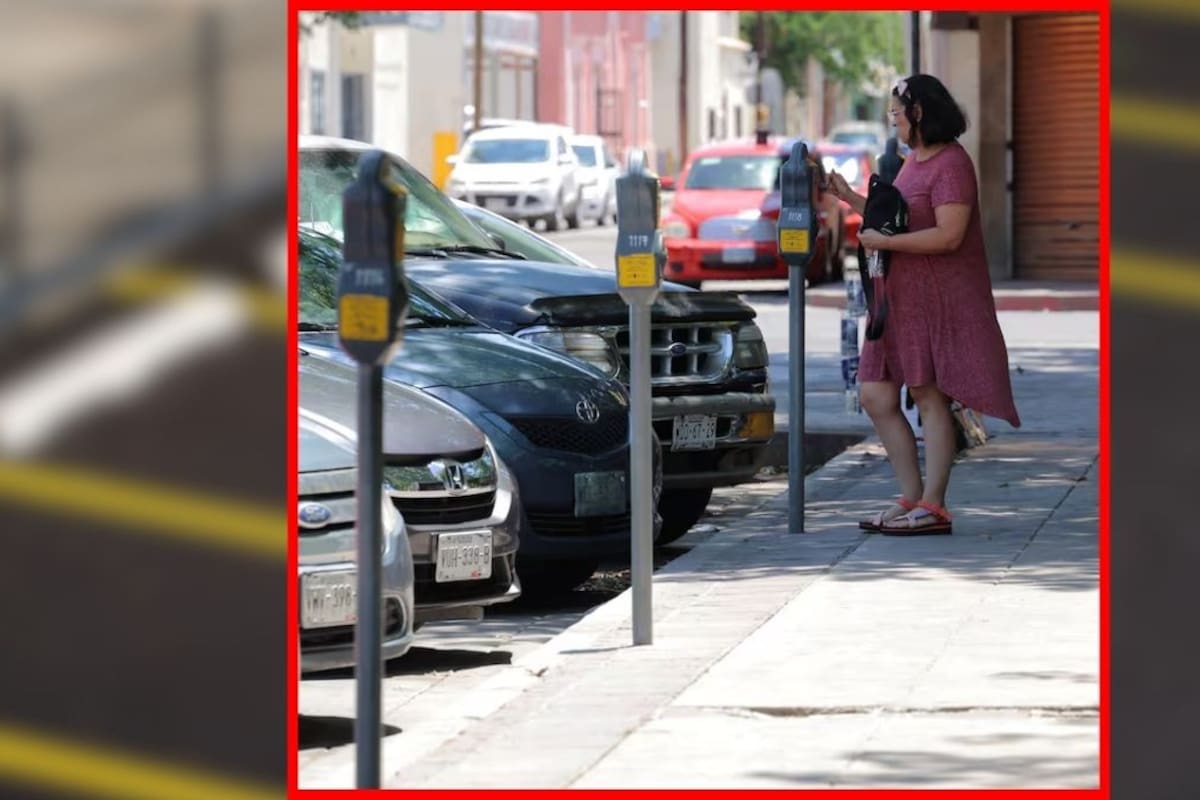 Centro de Hermosillo tendrá más espacios de estacionamiento y parquímetros en 2025